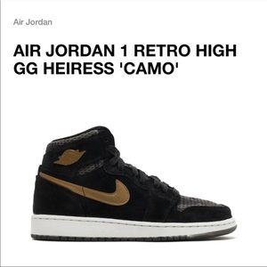 Air Jordan Retro 1 Heiress 8Y